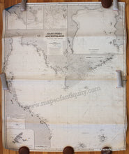 Load image into Gallery viewer, Antique-Black-and-White-Nautical-Chart-Western-Route-to-China-No.-3-East-India-Archipelago-1886-Imray-&amp;-Son-US-Mid-Atlantic-Charts-1800s-19th-century-Maps-of-Antiquity
