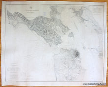 Load image into Gallery viewer, Antique-Nautical-Chart-San-Francisco-Entrance-California-1884-USC&amp;GS-1800s-19th-century-Maps-of-Antiquity
