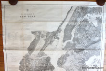 Load image into Gallery viewer, 1874 - Bay and Harbor of New York - Antique Chart
