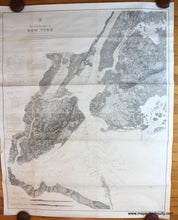Load image into Gallery viewer, Antique-Nautical-Chart-Bay-and-Harbor-of-New-York-1874-USC&amp;GS-1800s-19th-century-Maps-of-Antiquity
