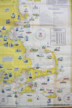 Load image into Gallery viewer, 1940s - Coastwise Cruising Guide No. 1 Eastport, ME. to Block Island, R.I. - Antique Pictorial Map
