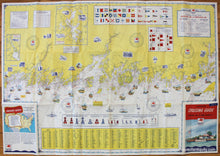 Load image into Gallery viewer, 1940s - Coastwise Cruising Guide No. 1 Eastport, ME. to Block Island, R.I. - Antique Pictorial Map
