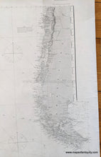 Load image into Gallery viewer, 1882 / 1902 - South Pacific Ocean Sheet 1 - Antique Chart
