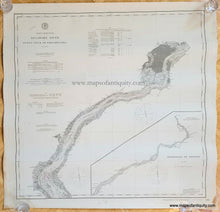 Load image into Gallery viewer, Genuine-Antique-Nautical-Chart-Coast-Chart-No.-126-Delaware-River-Penns-Neck-to-Philadelphia-1896-US-Coast-and-Geodetic-Survey-Maps-Of-Antiquity
