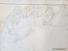 Load image into Gallery viewer, Genuine-Antique-Nautical-Chart-Connecticut-New-York-North-Shore-of-Long-Island-Sound-Greenwich-Point-to-New-Rochelle-1920-1927-US-Coast-and-Geodetic-Survey-Maps-Of-Antiquity
