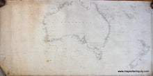 Load image into Gallery viewer, Genuine-Antique-Nautical-Chart-Australia-from-Long-of-90-1844--Maps-Of-Antiquity
