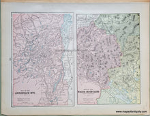 Load image into Gallery viewer, Antique-Printed-Color-Map-Vermont-verso:-Map-of-the-White-Mountains-(New-Hampshire)-and-Map-of-The-Adirondack-Mts.-and-Map-of-the-City-of-Lowell-Massachusetts-and-Map-of-The-City-of-Lynn-Massachusetts-United-States-Northeast-1900-Cram-Maps-Of-Antiquity
