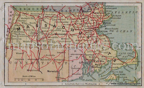 Antique-Map-Miniature-Bradstreet-Map-of-Massachusetts-Rhode-Island-Connecticut-1880-Bradstreet-1800s-19th-century-maps-of-Antiquity