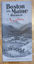 Load image into Gallery viewer, Antique-Map-Bird&#39;s-Eye-Map-of-the-White-Mountains-reached-by-Boston-and-Maine-**********-United-States-Northeast-1903-Rand-Avery-Supply-Maps-Of-Antiquity
