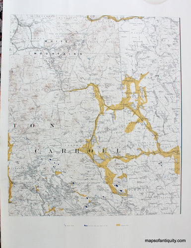 Antique-Printed-Color-Map-East-Central-Topography-Sheet-Atlas-Accompanying-the-Report-on-the-Geology-of-New-Hampshire-United-States-New-Hampshire-1878-Hitchcock-Maps-Of-Antiquity