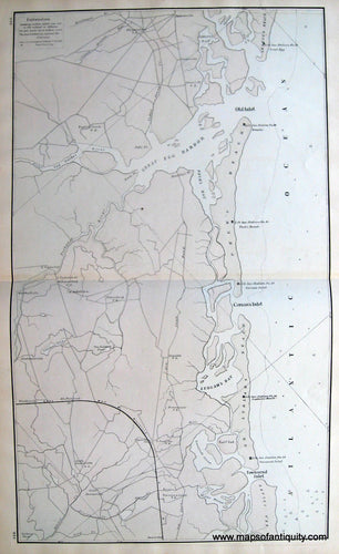 Antique-Railroad-Map-N.-J.-Railroad-Map-Sea-Island-to-Absecon-Beach-United-States-New-Jersey-1878-Woolman-&-Rose-Maps-Of-Antiquity