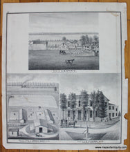 Load image into Gallery viewer, 1876 - Woodstown, Penns Grove, Quinton&#39;s Bridge (NJ) - Antique Map
