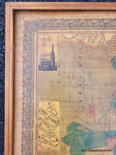 Load image into Gallery viewer, Framed-Genuine-Antique-Map-Fannings-Map-of-New-York-shewing-the-entire-Island-with-the-Cities-of-Brooklyn-and-Jersey-City-1856-Ensign,-Bridgman-&amp;-Fanning-Maps-Of-Antiquity
