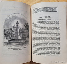 Load image into Gallery viewer, Genuine-Antique-Book-with-Maps-Saratoga-Illustrated:-The-Visitor&#39;s-Guide-of-Saratoga-Springs.-1888-Taintor-Brothers-Co.-Maps-Of-Antiquity
