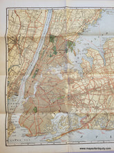 Load image into Gallery viewer, NYO1030-Genuine-Antique-Folding-Map-Map-of-Long-Island-1916-Williams-Map-and-Guide-Co-Maps-Of-Antiquity

