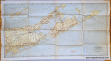 Load image into Gallery viewer, NYO1030-Genuine-Antique-Folding-Map-Map-of-Long-Island-1916-Williams-Map-and-Guide-Co-Maps-Of-Antiquity
