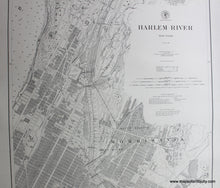 Load image into Gallery viewer, 1902 - Harlem River, New York - Antique Chart
