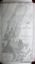 Load image into Gallery viewer, Black-and-White-Antique-Coastal-Chart-Harlem-River-New-York-United-States-Northeast-1902-U.S.-Coast-Survey-Maps-Of-Antiquity
