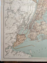 Load image into Gallery viewer, 1895 - New York, Kings, Queens, Richmond, Rockland, Westchester and Putnam Counties - Antique Map
