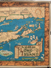 Load image into Gallery viewer, Genuine-Antique-Map-A-Map-of-Long-Island-New-York-Long-Island-1933-Courtland-Smith-Maps-Of-Antiquity
