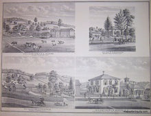 Load image into Gallery viewer, 1876 - Map of Lisle Township and Killawog (NY) - Antique Map
