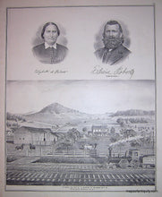 Load image into Gallery viewer, 1876 - Port Crane., Center Village, New Ohio P.O.,  West Colesville P.O., North Colesville P.O., Oquaga P.O., Osborne Hollow P.O. (NY) - Antique Map
