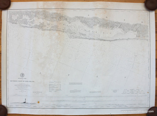 Antique-Map-Western-Part-of-Southern-Coast-of-Long-Island