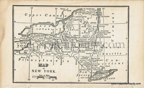 Antique-Black-and-White-Map-Map-of-New-York-United-States--Northeast-1830-Boston-School-Geography-Maps-Of-Antiquity