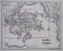 Load image into Gallery viewer, Antique-Hand-Colored-Map-Gray&#39;s-Atlas-Map-of-Oceanica-1873.-Verso:-Gray&#39;s-Atlas-Map-of-Asia-Oceania--1874-Gray-Maps-Of-Antiquity
