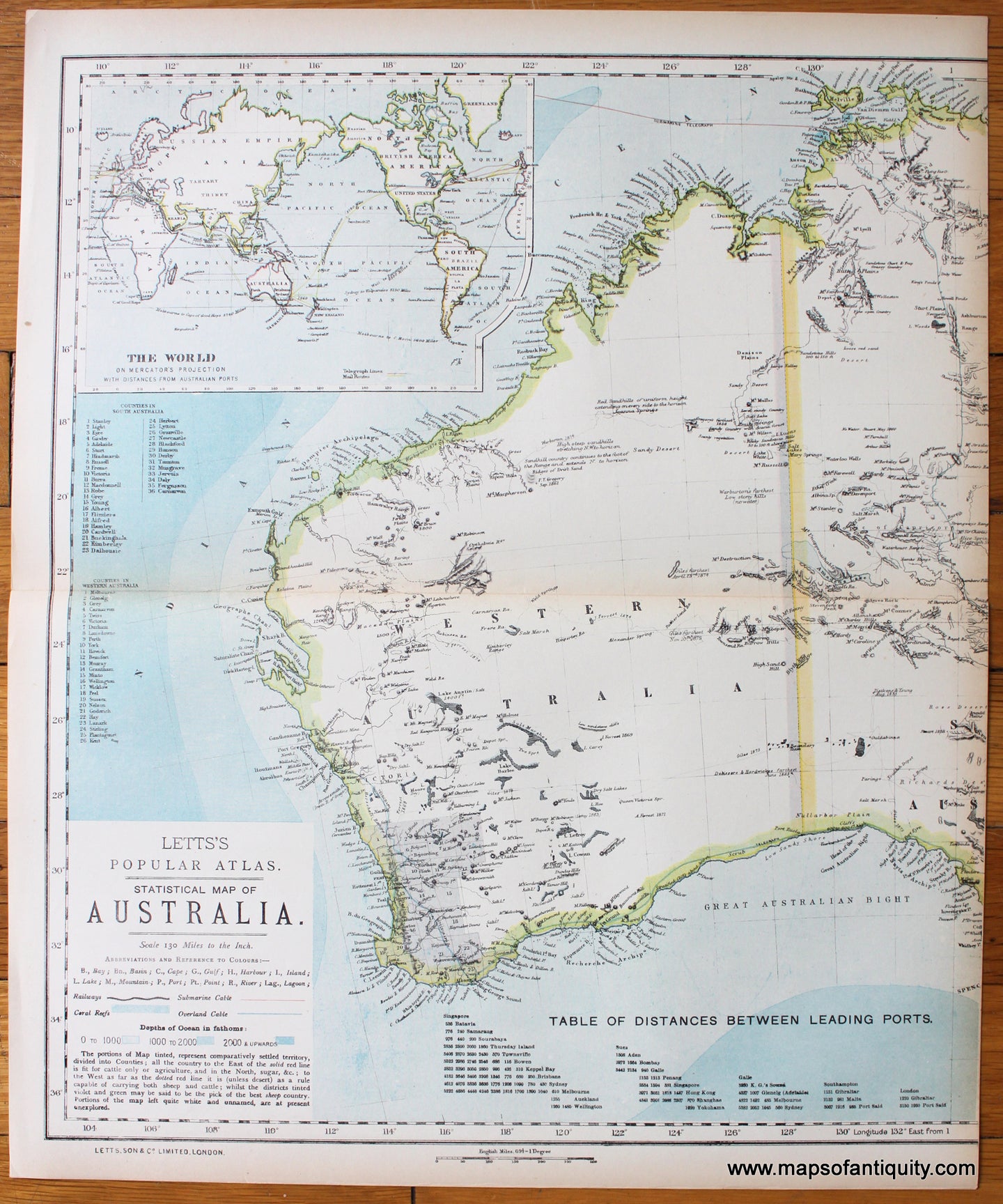 printed-color-Antique-Map-Statistical-Map-of-Australia-Australia-and-Pacific-Australia-1883-Letts-Maps-Of-Antiquity
