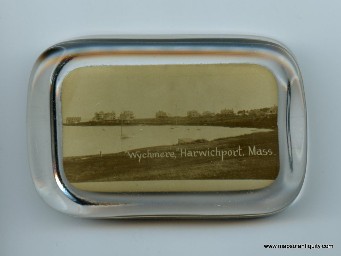 Antique-Misc.-Wychmere-Harwichport-Mass.-Paperweight-********-Other-Cape-Cod-and-Islands-1910--Maps-Of-Antiquity