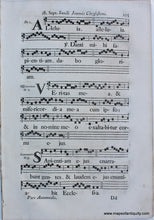 Load image into Gallery viewer, mid-1700s - Antique Sheet Music  Sept. Sancti Joannis Chrysostomi and In Vigilia S. Matthaei Apostoli pgs 105-106 - Antique
