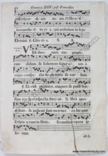 Load image into Gallery viewer, mid-1700s - Antique Sheet Music - Dominica XXIII. (&amp; XXIV) Post Pentecosten - Pgs. 39-40 - Antique
