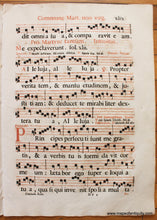 Load image into Gallery viewer, 16th century - Antique Sheet Music - Pro nec Virgine nec Martyre. Introitus. - Antique

