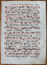 Load image into Gallery viewer, 16th century - Antique Sheet Music - In nocte Nativitatis Domini - Antique
