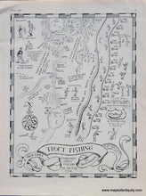 Load image into Gallery viewer, Genuine-Antique-Map-A-Map-about-Trout-Fishing-1920s-John-Held-Jr--Maps-Of-Antiquity
