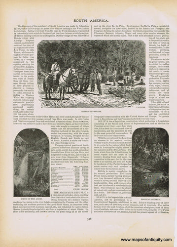 Genuine-Antique-Print-Coffee-Gathering-Scene-in-the-Andes-Tropical-Scenery--1890-Publication-Unknown-Maps-Of-Antiquity