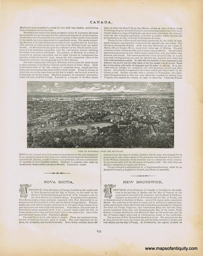 Genuine-Antique-Print-View-of-Montreal-from-the-Mountain--1890-Publication-Unknown-Maps-Of-Antiquity