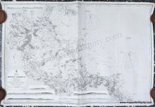 Load image into Gallery viewer, Genuine-Antique-Nautical-Chart-Boston-Harbour---Boston-Harbor-1897-British-Admiralty-Maps-Of-Antiquity-1800s-19th-century
