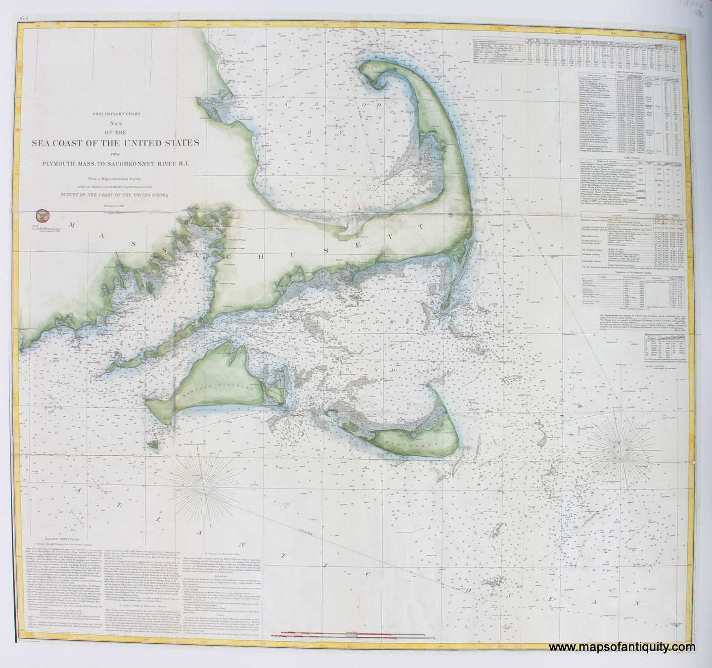 Reproduction-Map-Cape-Cod-Mass-to-Saughkonnett-R.I.-1857
