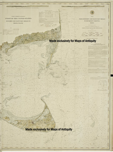 Reproduction-Map-Coast-Chart-No.-11-from-Monomoy-and-Nantucket-Shoals-to-Muskeget-Channel-Mass.-Reproduction-Print