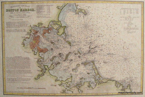 Reproduction-Map-Eldridge's-New-Chart-of-Boston-Harbor