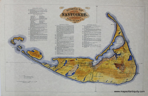 Reproduction-Historical-Map-of-Nantucket.---Reproduction-Reproductions-Cape-Cod-and-Islands-Reproduction-Ewer-Maps-Of-Antiquity