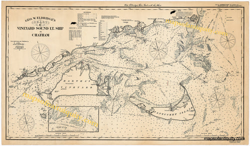 Reproduction-Map-Chart-C-Vineyard-Sound-Lt.-Ship-to-Chatham-Reproduction