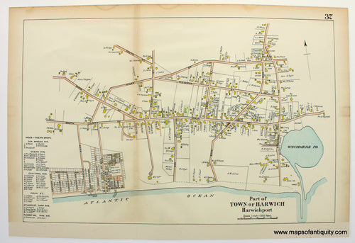 Reproduction-Map-Walker-1906.-Harwich-Harwichport-p.-37.