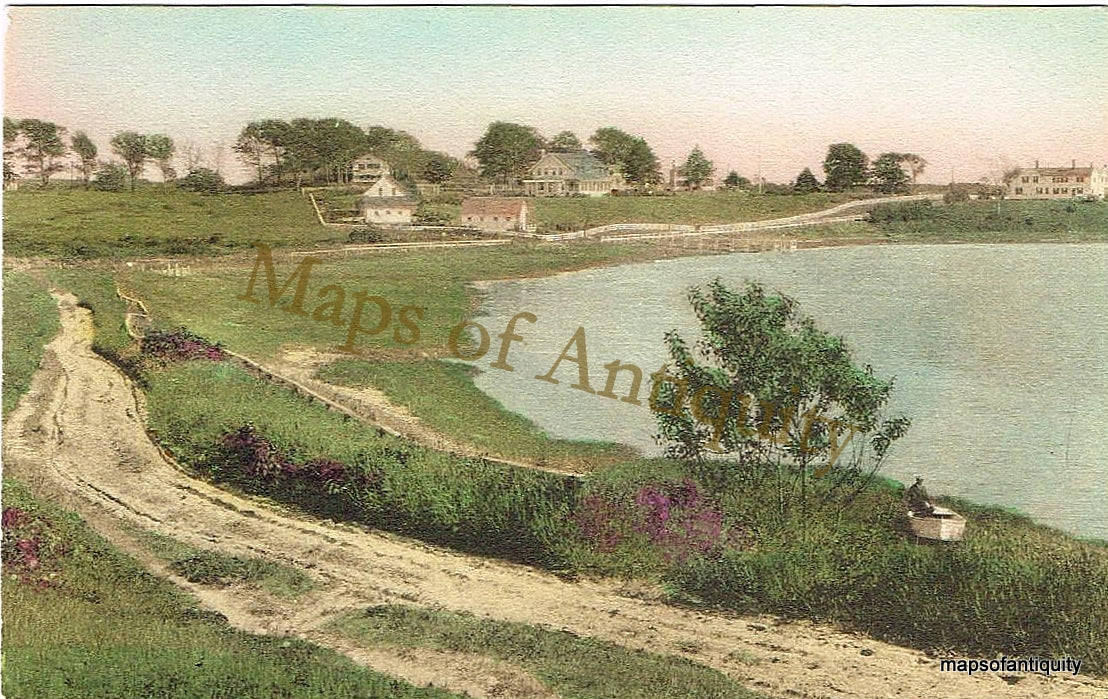 Reproduction-of-Antique-Postcard-Oyster-Pond-Chatham-Mass---Reproduction---Antique-Postcard-Reproduction-Chatham-1900-1925-Various-Maps-Of-Antiquity