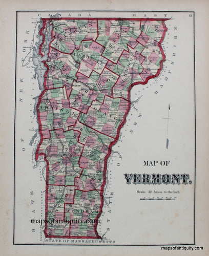 Reproduction-Vermont---Reproduction---Reproductions-Vermont-Reproduction--Maps-Of-Antiquity