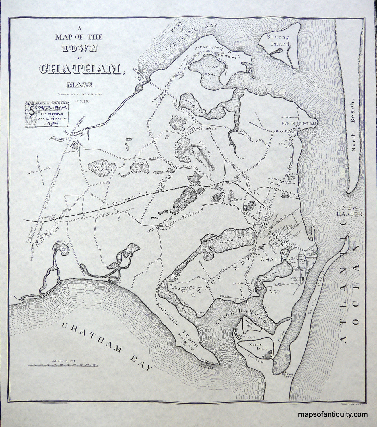 Reproduction-Chatham-Massachusetts---Reproduction---Reproduction-Cape-Cod-and-Islands-Reproduction-Eldridge-Maps-Of-Antiquity