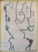Load image into Gallery viewer, Reproduction-Lake-Champlain-Sheet-No-2-from-Cumberland-Head-to-Ligonier-Point---Reproduction---Reproduction-Northeast--Reproduction-Maps-Of-Antiquity
