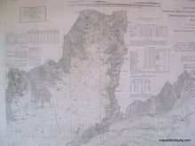 Load image into Gallery viewer, Coast Chart No. 112 Martha&#39;s Vineyard, Vineyard Sound, Buzzard&#39;s Bay - Reproduction Map -
